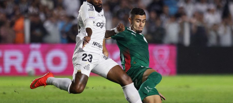 Brasileirão: Palmeiras fica no zero com o Santos e Flamengo agradece