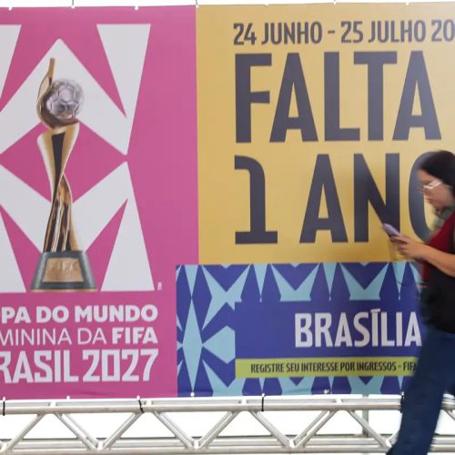 Brasília inicia contagem regressiva de 1 ano da Copa do Mundo Feminina