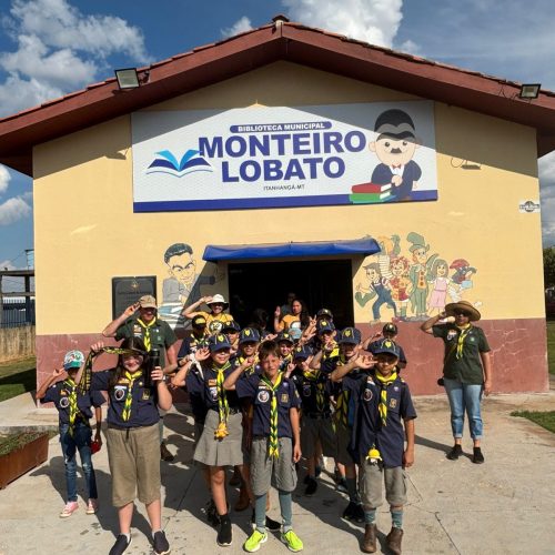 Itanhangá-MT: Biblioteca Municipal de Itanhangá recebe doação de 123 livros dos Escoteiros Ipê Amarelo