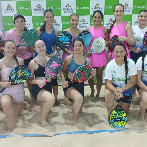 Itanhangá-MT: 2ª Copa Sicredi de Beach Tênnis  movimenta o final de semana no municipio, com partidas de alto nivel técnico