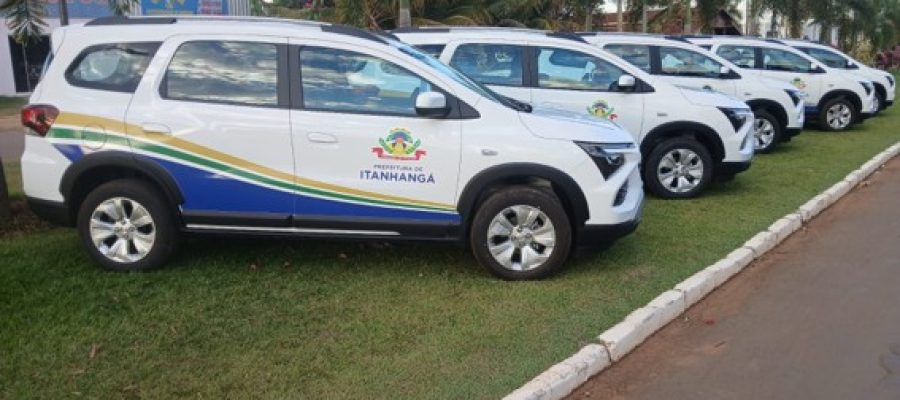 Itanhangá-MT: Prefeitura entrega cinco novos veículos para reforçar serviços públicos