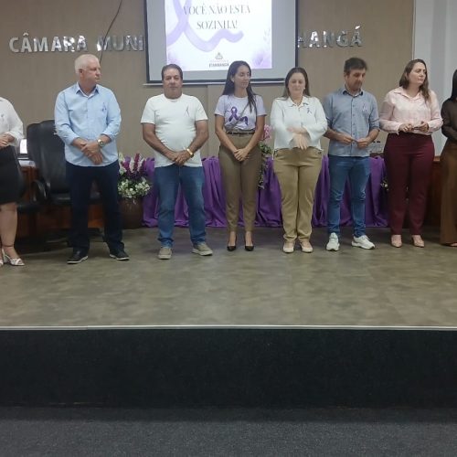 Itanhangá-MT: Câmara de Vereadores de Itanhangá realiza 1º evento “Você Não Está Sozinha” em alusão ao Agosto Lilás