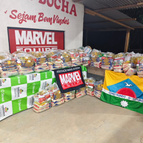 Itanhangá-MT: Associação Marvel realiza entrega de cestas básicas a instituições de Itanhangá