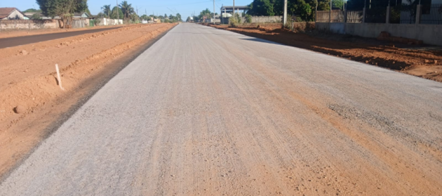 Itanhangá-MT: Terra Planagem e Pavimentação asfáltica no Bairro Nova Conquista avança em ritmo acelerado