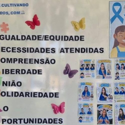 Projeto “Cultivando um Mundo para Todos” promove a inclusão de alunos da Escola Estadual Cívico-Militar Bromildo Lawisch, em Itanhangá