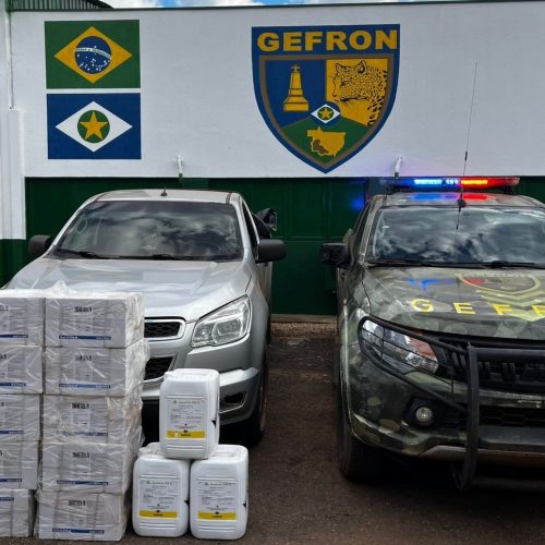 Carga ilegal de agrotóxico boliviano avaliada em R$ 100 mil é apreendida no Brasil