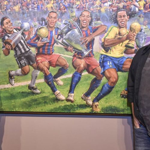 Casa das Rosas, em São Paulo recebe exposição sobre Ronaldinho Gaúcho