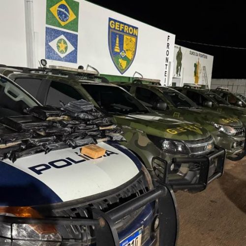 Casal é preso em veículo com quase R$ 600 mil em cocaína em rodovia federal de MT