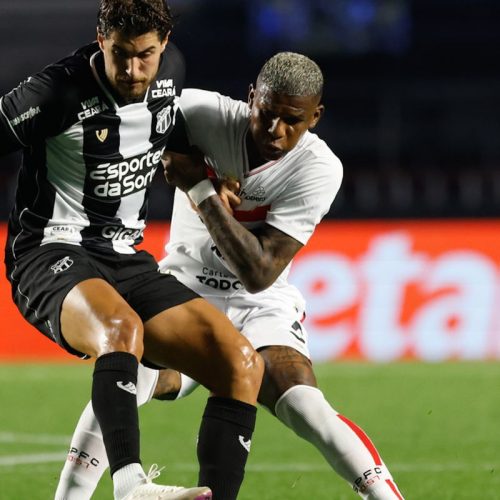 Ceará derrota São Paulo no encerramento da 25ª rodada do Brasileiro