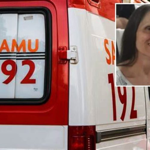 Ciclista de 58 anos morre após ser atropelada por motociclista