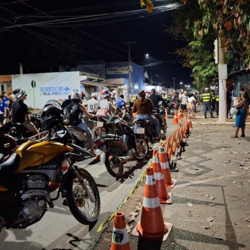 Cinco condutores são presos durante Operação Tolerância Zero Sobre Duas Rodas em VG