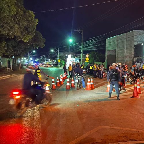 Cinco motociclistas são presos durante Operação Tolerância Zero Sobre Duas Rodas