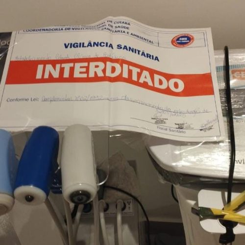 Clínica de depilação a laser é fechada após ignorar interdição da Decon em Cuiabá