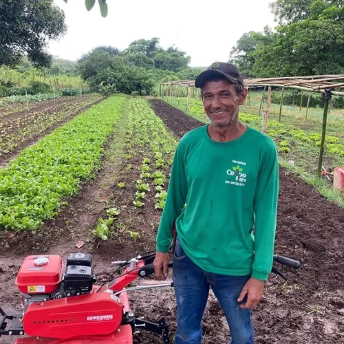 Agricultor mecaniza produção com apoio da Seaf