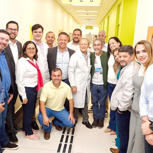 RONDONOPOLIS: Visita ao Hospital de Amor: Cláudio Ferreira busca em Barretos referências para saúde local