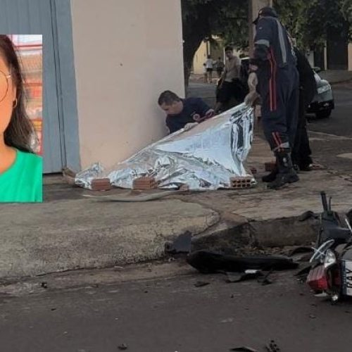 Condutora de moto avança preferencial, é atingida por carro e passageira morre