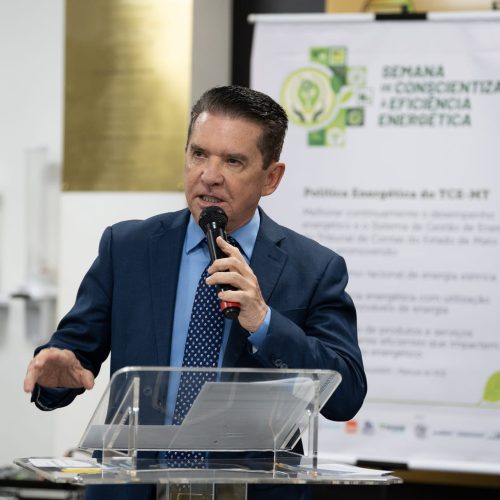 Conselheiro reforça compromisso com sustentabilidade na abertura da Semana de Eficiência Energética