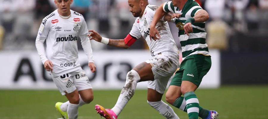 Coritiba ofusca festa para Neymar e derrota Santos pelo Brasileirão