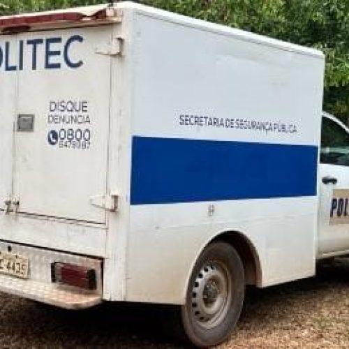Corpo com tornozeleira é encontrado em decomposição na zona rural de Cuiabá