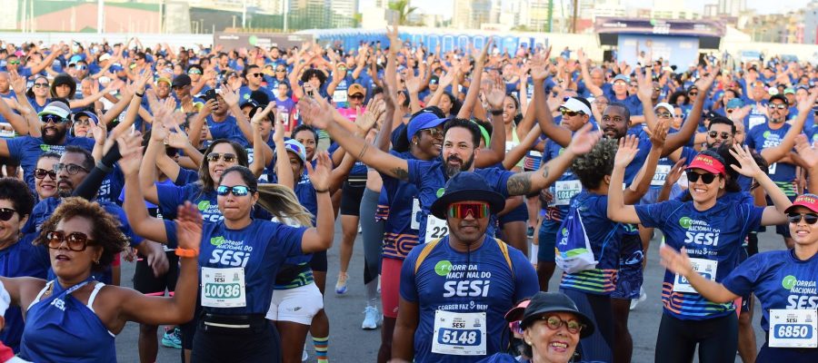 Corrida Nacional do Sesi supera 60 mil inscritos em segunda edição