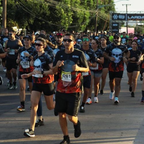 Corrida do Bope reúne sete mil participantes e entrega mais de R$ 11 mil em prêmios em Cuiabá