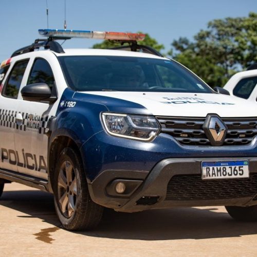 Covarde é preso após enforcar a ex-esposa, fazer xingamentos e ameaçá-la de morte em Cuiabá