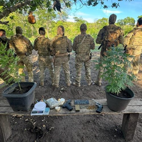 Criminoso reage e morre durante operação do Gaeco contra facção; quatro comparsas são presos