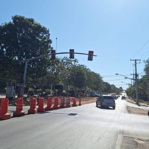 Cruzamento de acesso ao bairro Morada do Ouro é interditado por 20 dias