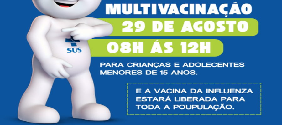 Itanhangá realiza Dia D da Multivacinação neste sábado para crianças e adolescentes