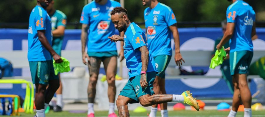Debaixo de muito calor, Brasil segue preparação para encarar Noruega