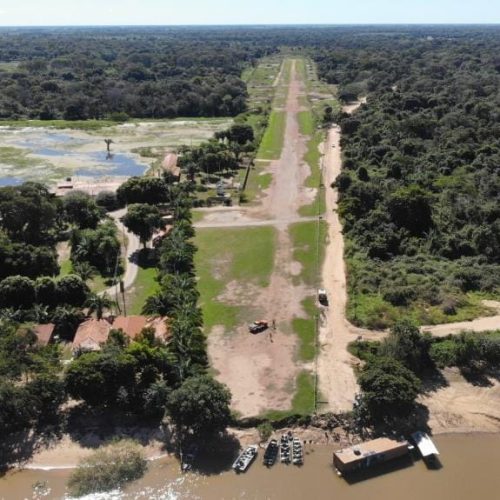 Defesa Civil mapeia pistas de pouso no Pantanal para apoio no combate aos incêndios