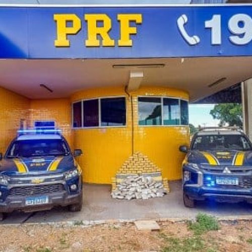 Dois motoristas são presos pela PRF com mais de 200 kg de drogas na rodovia BR-070