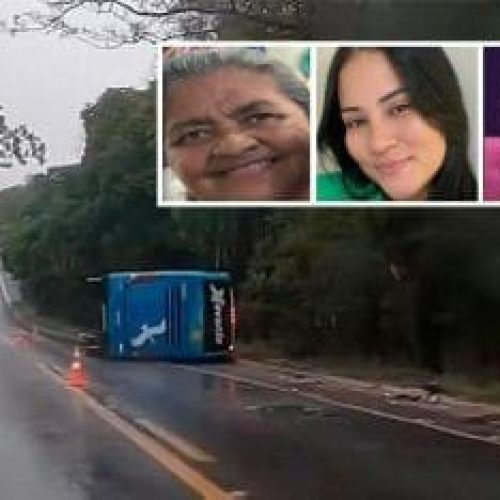 Duas mulheres de MT estão entre as vítimas fatais de acidente com ônibus em GO