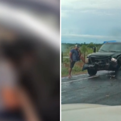 Duas pessoas morrem e uma fica ferida em acidente envolvendo caminhonetes