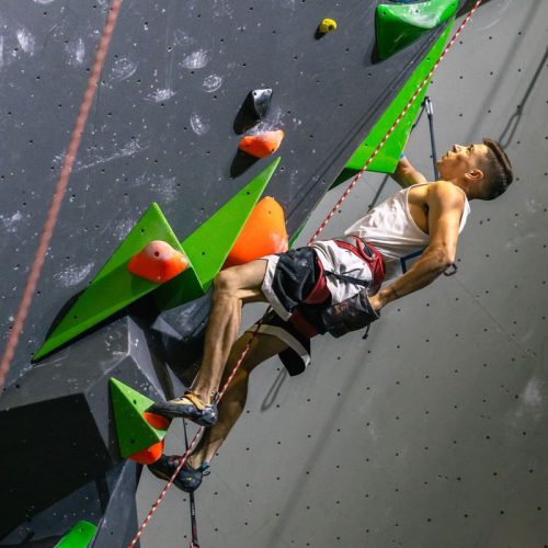 Eduardo Schaus leva bronze na Copa do Mundo de paraescalada na França