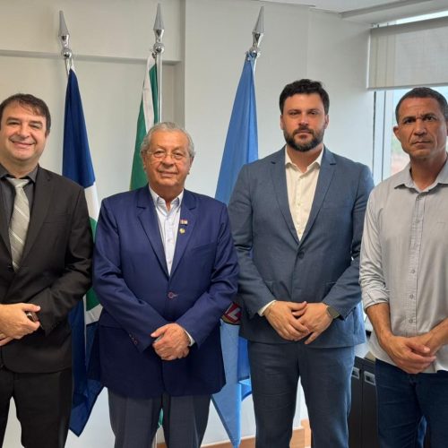 Em visita à PF, Jayme Campos defende inteligência no combate ao crime organizado