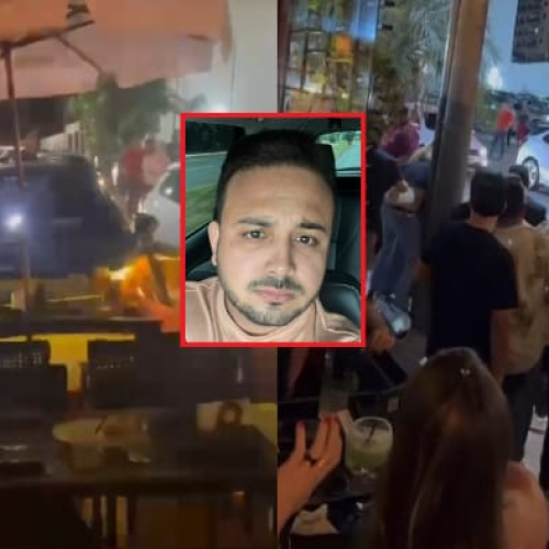 Empresário que destruiu deck em restaurante é indiciado por tentativa de homicídio e outros dois crimes