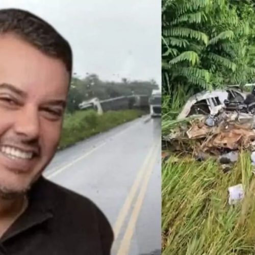 Engenheiro agrônomo morre em colisão entre picape e carreta na BR-174, em Comodoro