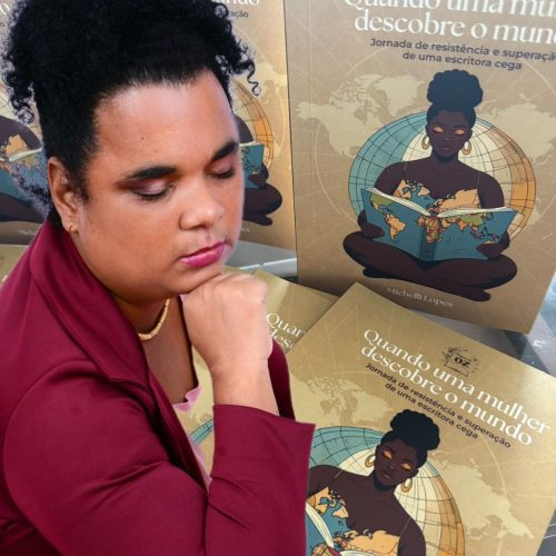 Escritora cega lança seu primeiro livro na Casa Barão, em Cuiabá