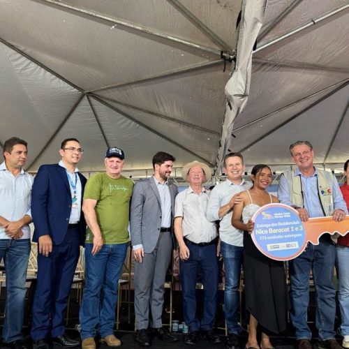 Estado, União e Prefeitura entregam 576 apartamentos do Residencial Nico Baracat