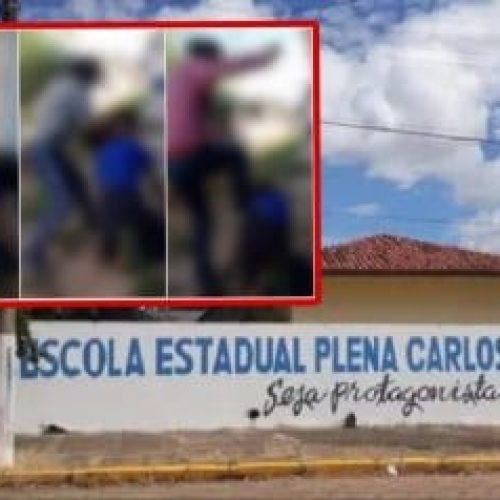 Estado anuncia militarização de escola onde aluna foi filmada sendo agredida por ‘facção mirim’