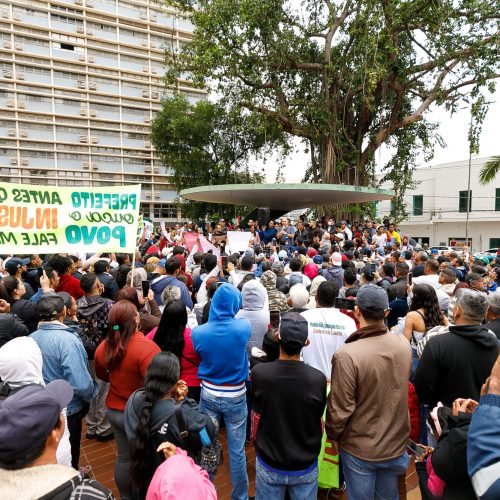 Estado diz que levantamento sobre famílias que ocupam área foi técnico e sem caráter jurídico