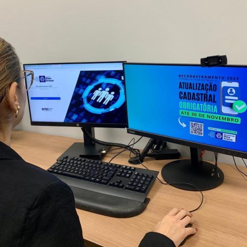 Estado faz recadastramento até o próximo dia 30 e servidores poderão ter salários suspensos