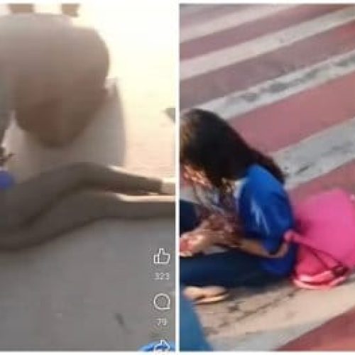 Estudantes são atropeladas em faixa de pedestres na frente de escola em Várzea Grande
