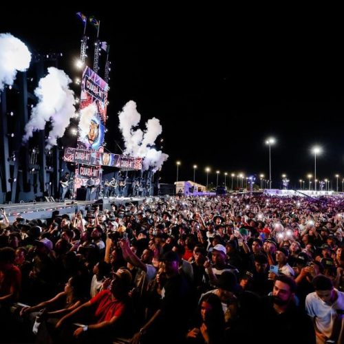 Evento teste leva 50 mil pessoas para show do cantor Natanzinho no Parque Novo Mato Grosso