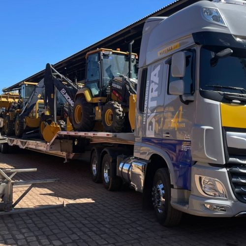 Extra Máquinas celebra 5 anos da sua divisão de transporte com comboio até Sinop