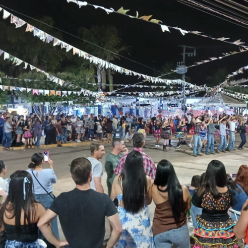 Itanhangá-MT: Escola Estadual Cívico-Militar Bromildo Lawisch realiza tradicional Festa Agostina em Itanhangá