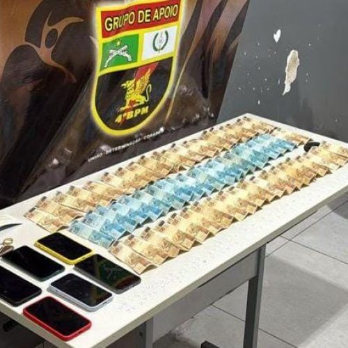 Faccionado é preso por estelionato com R$ 4,1 mil e dezenas de chips telefônicos