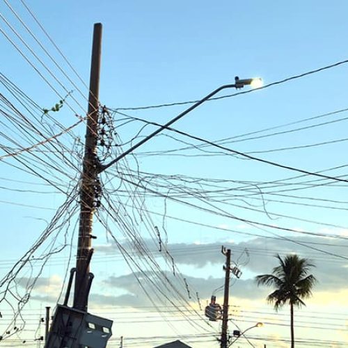 RONDONOPOLIS: “Fios esquecidos”: Com nova lei municipal, empresas podem ser multadas