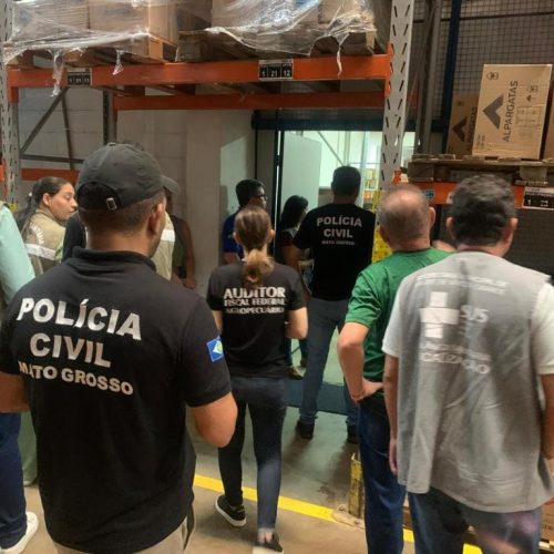 Fiscalização mira distribuidora de Várzea Grande e retêm mais de 7 mil garrafas de whisky